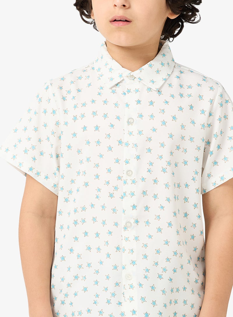 Pinata Printed Short Sleeve Shirt - Image 3